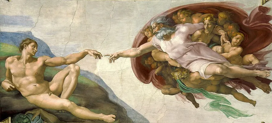 The Creation of Adam (ceiling detail)