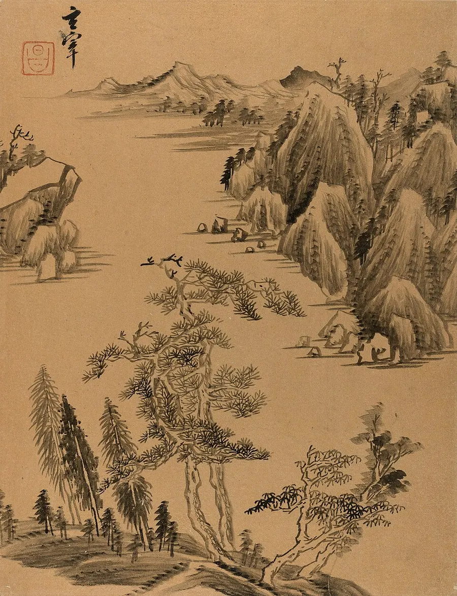 Landscape in the Style of Old Masters