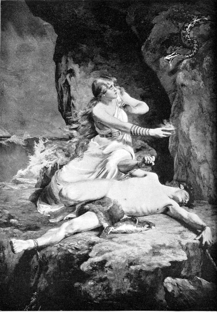 Loki and Sigyn
