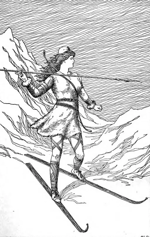 Skadi Hunting in the Mountains