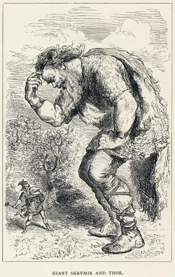 The Giant Skrymir and Thor
